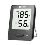 Habor Digital Hygrometer Indoor Thermometer, Humidity Gauge Indicator Room Thermometer, Accurate Temperature Humidity Monitor Meter for Home, Office, Greenhouse, Mini Hygrometer (2.3 X 1.8 Inch)