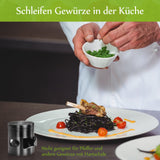 IKICH Grinder Herb Grinder,Tabak Shredder,3-Kammer4-teiligmit Pollenschaber, Premium-Zink-Legierung,Waffenfarbe
