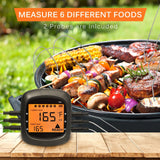 Habor Upgrade Wireless Thermometer, Bluetooth Meat Thermometer Remote Control Digital Cooking Thermometer Withstand 716℉ for BBQ Grill Smoker for iOS & Android APP Control (Dual Probes)
